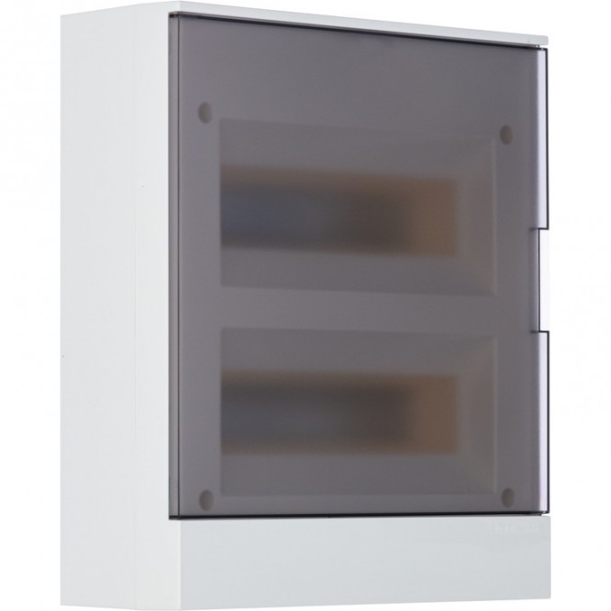 Бокс настенный ABB BASIC E 24М серая прозрачная дверь (с клеммами) 1SZR004002A2207